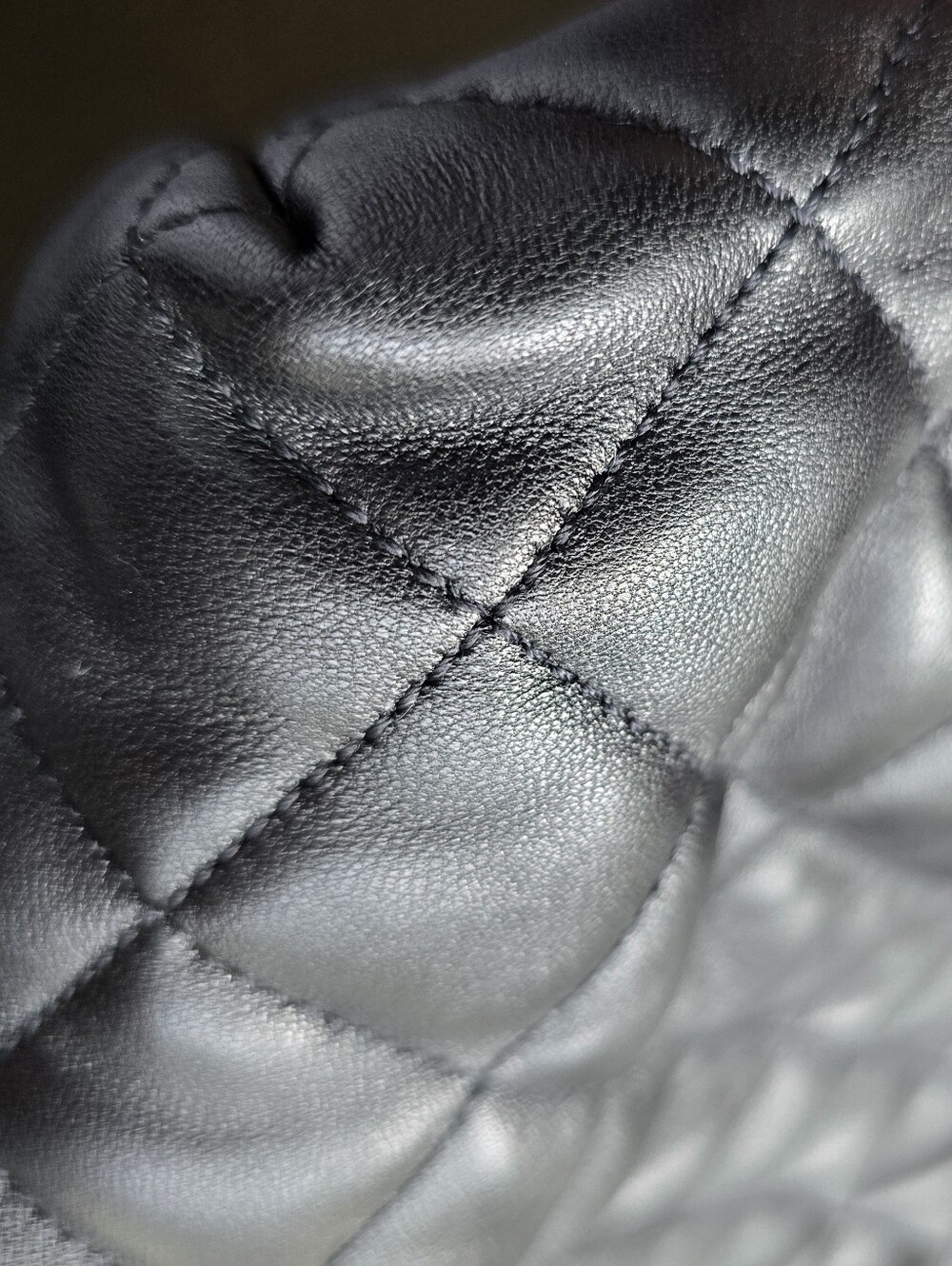 Saint Laurent Quilted Lambskin Maxi Icare Shopping Bag - Picture 15 of 16